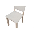Best Master Furniture Camden Beige with Light Oak Dining Chairs (Set of 2)