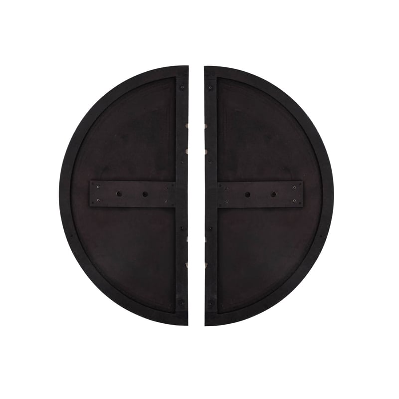 Best Master Furniture Camden Modern Light Oak Round Dining Table