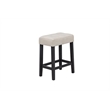 Best Master Furniture Caden Modern Beige Counter Height Bar Stools (Set of 2)