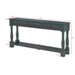 Best Master Furniture Delphina Rectangle Transitional Sofa Table (Deep Sea Dive)