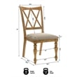 Best Master Furniture Huntington Transitional Dining Chairs (Set of 2)