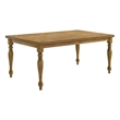 Best Master Furniture Huntington Transitional Rectangle Dining Table
