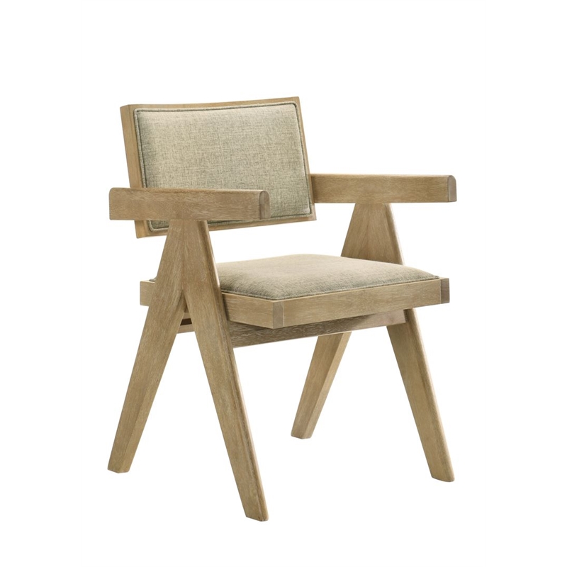 Best Master Furniture Malibu 7-Piece Transitional Driftwood Rectangle Dining Set