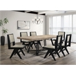 Best Master Furniture Manhattan Transitional Modern Rectangle Dining Table