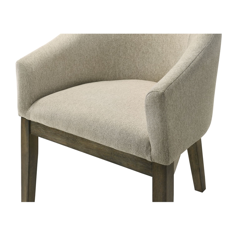 Best Master Furniture Newark Transitional Weather Grey Dining Chairs (Set of 2)
