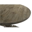Best Master Furniture Newark Transitional Round Weather Grey Dining Table