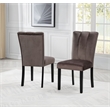 Best Master Furniture Sheridan Transitional Cedar Brown Dining Chairs (Set of 2)