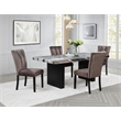 Best Master Furniture Sheridan Transitional Modern Rectangle Dining Table