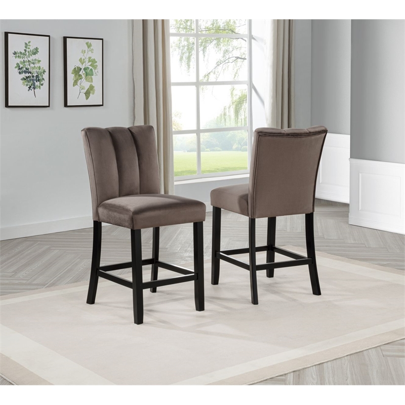 Best Master Furniture Sheridan Transitional Counter Height Chairs (Set of 2)