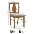 Best Master Furniture Solana 5-Piece Transitional Rectangle Dining Set (1 Box)