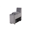 Best Master Furniture Solesse 9-Piece Contemporary Sectional Sofa (Grey)