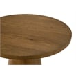 Best Master Furniture Terra Transitional Round Modern Coffee Table (Walnut)