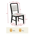 Best Master Furniture Timaro 5-Piece Transitional Modern Round Dining Set