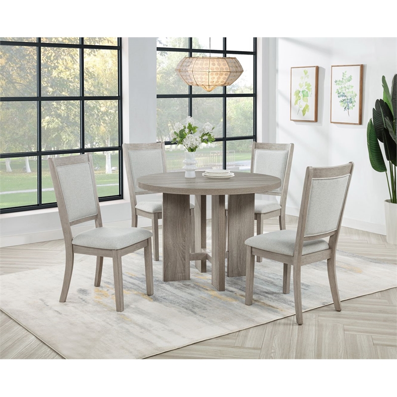 Best Master Furniture Timbria Transitional Upholstered Dining Chairs (Set of 2)