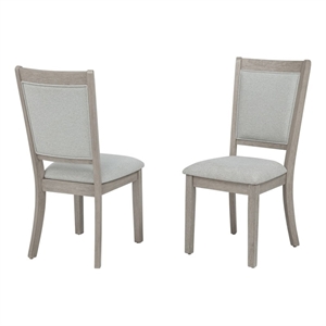 Best Master Furniture Timbria Transitional Upholstered Dining Chairs (Set of 2)
