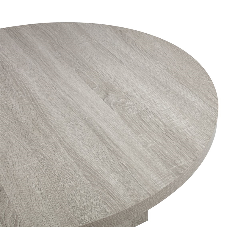 Best Master Furniture Timbria Transitional Modern Round Dining Table