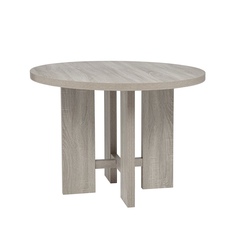 Best Master Furniture Timbria 5-Piece Transitional Modern Round Dining Set