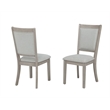 Best Master Furniture Timbria 5-Piece Transitional Modern Round Dining Set