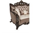 Best Master Furniture Tlerra Victorian Traditional Desert Sand Loveseat