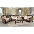 Best Master Furniture Tlerra Victorian Traditional Desert Sand Loveseat