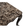 Best Master Furniture Tlerra Victorian Traditional Brown Espresso Coffee Table
