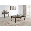 Best Master Furniture Tlerra Victorian Traditional Brown Espresso End Table