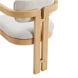 Best Master Furniture Tappelle Mid-Century Natural Dining Arm Chair (Set of 2)