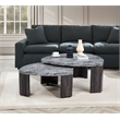 Best Master Furniture Tvoro Modern 2-Piece Swivel Nesting Coffee Table Set