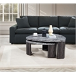 Best Master Furniture Tvoro Modern 2-Piece Swivel Nesting Coffee Table Set
