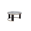 Best Master Furniture Tvano Modern 2-Piece Nesting Coffee Table with Stool