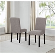 Best Master Furniture Yvonne Transitional Upholstered Dining Chairs (Set of 2)