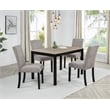 Best Master Furniture Yvonne Transitional Upholstered Dining Chairs (Set of 2)