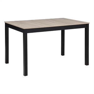 Best Master Furniture Yvonne Transitional Rectangle Dining Table