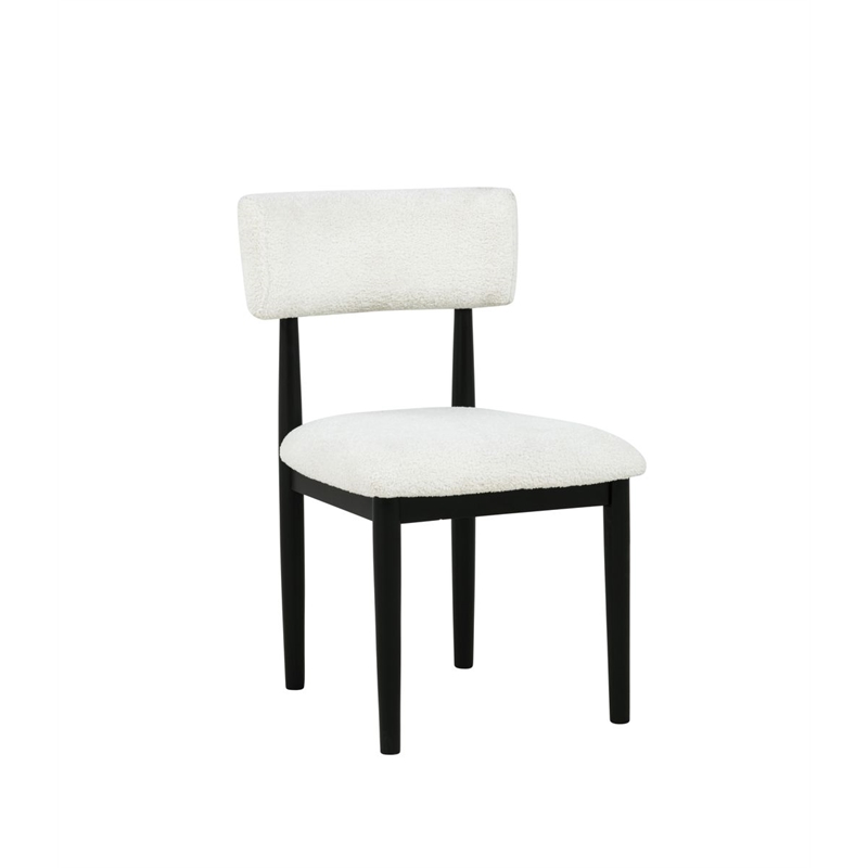 Best Master Furniture Yvetta Mid-Century Black Dining Chairs (Set of 2)