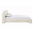 Best Master Furniture Avera Upholstered Burlap Bed Frame (California King/Cream)