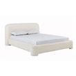Best Master Furniture Avera Burlap Upholstered Bed Frame (Eastern King/Cream)