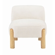 Best Master Furniture Calisto Modern Scandinavian Accent Chair Set of 1 (Cream)