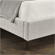 Best Master Furniture Talero Upholstered Bed Frame (Eastern King/ Wheat Beige)