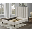 Best Master Furniture Talero Upholstered Bed Frame (California King/Wheat Beige)