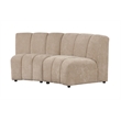 Best Master Furniture Sullessa Modular Armless Accent Chair Set of 1 (Camel)