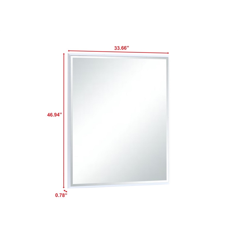 Best Master Furniture Denver 5-Piece Modern Bedroom Set (Eastern King/White)