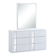 Best Master Furniture Denver 5-Piece Modern Bedroom Set (California King/White)
