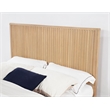 Best Master Furniture Daplen Scandinavian Bed Frame (Queen/Light Oak)