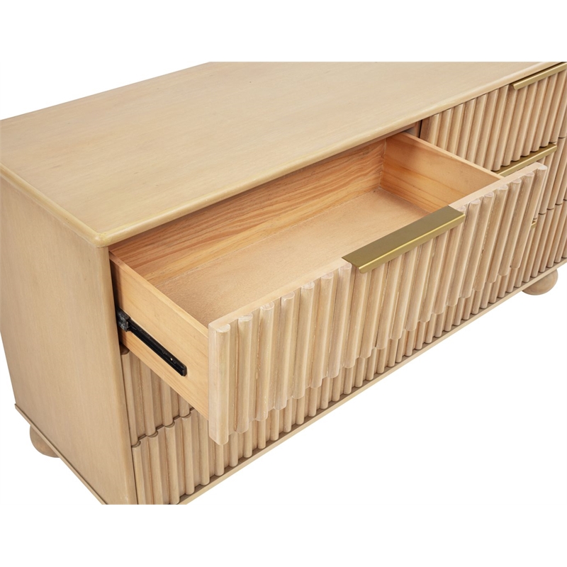 Best Master Furniture Daplen 5-Piece Bedroom Set (California King/Light Oak)