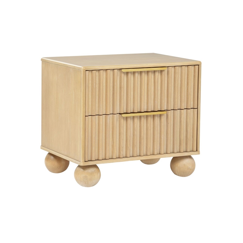 Best Master Furniture Daplen 5-Piece Bedroom Set (California King/Light Oak)