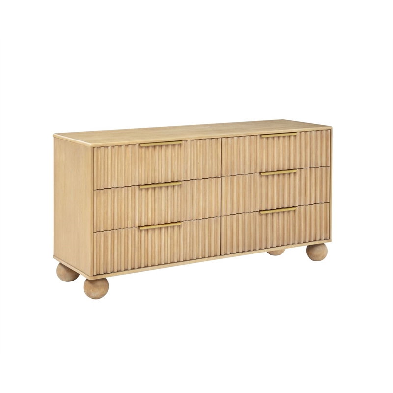 Best Master Furniture Daplen 5-Piece Bedroom Set (California King/Light Oak)