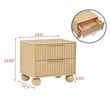 Best Master Furniture Daplen 5-Piece Bedroom Set (Eastern King/Light Oak)