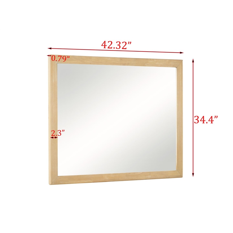 Best Master Furniture Daplen 5-Piece Bedroom Set (Queen/Light Oak)