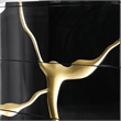 Best Master Furniture Trevello Modern Contemporary 5-Drawer Chest (Black/Gold)