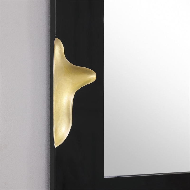 Best Master Furniture Trevello 5-Piece California King Bedroom Set (Black/Gold)